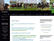 Tablet Screenshot of calcul-report.fr